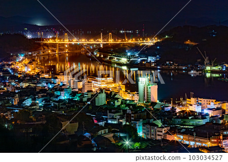Night view of Onomichi Night view of Onomichi 103034527
