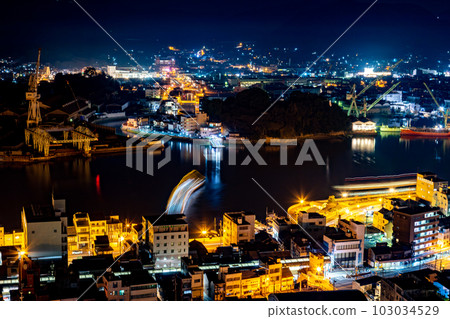 Night view of Onomichi 103034529