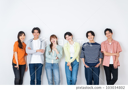 Young men and women 103034802