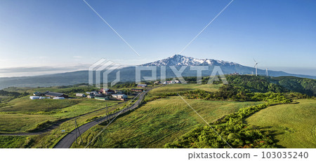 Scenery with Mount Chokai Scenery with Mount Chokai 103035240