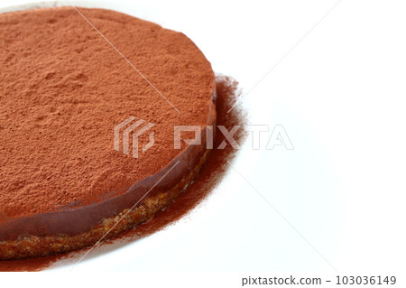cookie dough chocolate tart 103036149
