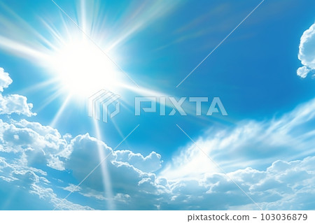 陽光明媚的夏日天空：人工智能工作 103036879