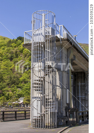Ogouchi Dam spiral staircase 103039129