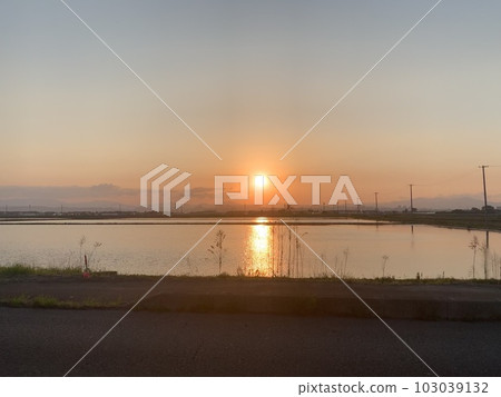 Sunset scenery Sunset scenery 103039132