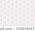 Purple Abstract Mandala or Ikat Wallpaper Pattern Background 103039243