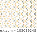 Brown Abstract Mandala or Ikat Wallpaper Pattern Background 103039248