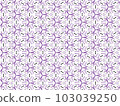 Purple Abstract Mandala or Ikat Wallpaper Pattern Background 103039250