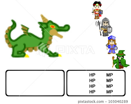 遊戲戰鬥畫面（龍） 103040289