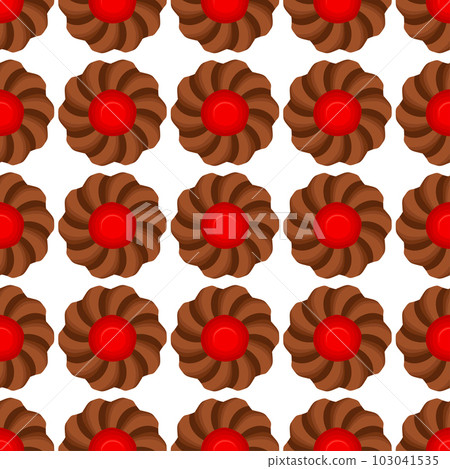 Pattern homemade cookie different taste in pastry biscuit Pattern homemade cookie different taste in pastry biscuit 103041535