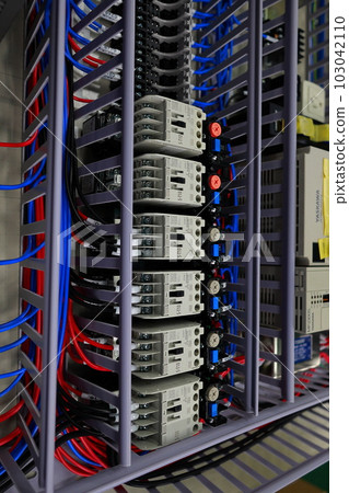 Contents of the control panel Wiring work 103042110