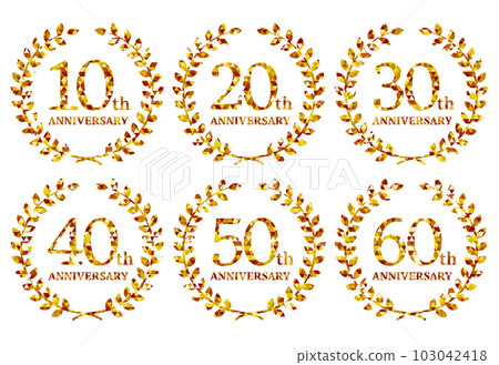 Gorgeous anniversary icon_gold 103042418