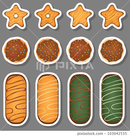 Big set homemade cookie different taste in pastry biscuit 103042535