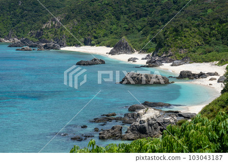 Kubandaki Observatory in the Aharen area of Tokado Kashiki Island 103043187