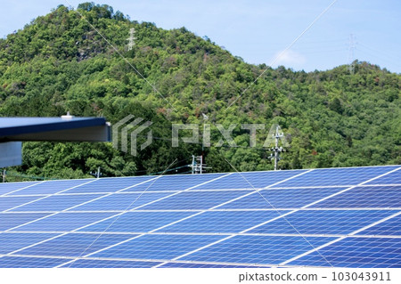 mega solar solar panels 103043911