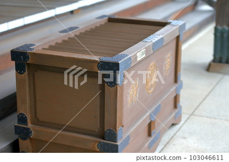 Buddhist treasure chest of the temple Buddhist treasure chest of the temple 103046611