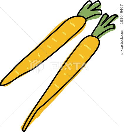 島胡蘿蔔插畫 島胡蘿蔔插畫 103049407
