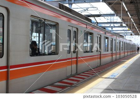 Toyo Rapid Railway 2000 series train Toyo Rapid Railway 2000 series train 103050528
