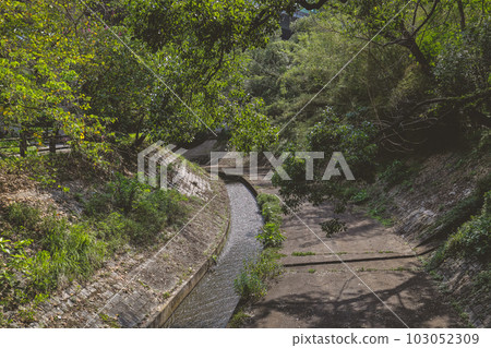 May 21 2023 the Tai Po River in Hong Kong 103052309