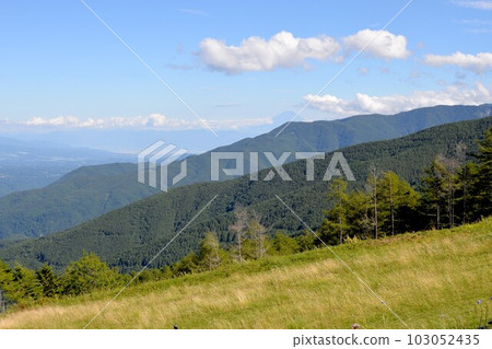 Fujimi Town, Suwa District, Nagano Prefecture _ Southern view from Mt. Nyukasa 1 103052435