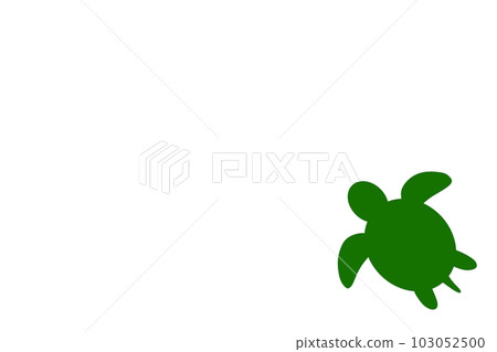 海龜剪影 103052500