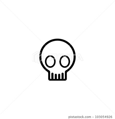 Skull icon 103054926