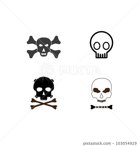 Skull icon Skull icon 103054929