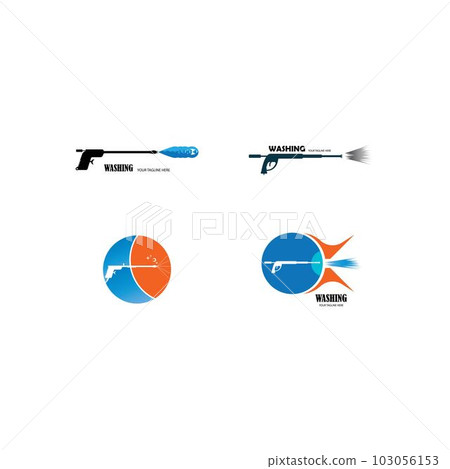 Pressure washing logo Pressure washing logo 103056153