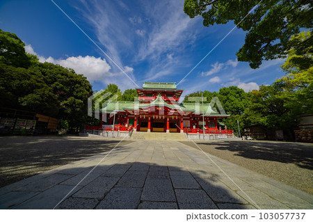 富岡八幡宮正殿【神社圖】 103057737