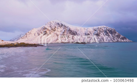 Captivating Norway: Majestic Landscapes, Serene Rivers, and Breathtaking Mountain Scenery" 103063498