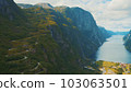 Captivating Norway: Majestic Landscapes, Serene Rivers, and Breathtaking Mountain Scenery" 103063501