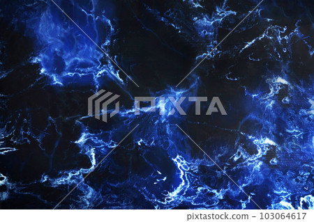 Natural pattern of blue marble.Abstract black and blue marble for the design background. Natural pattern of blue marble.Abstract black and blue marble for the design background. 103064617