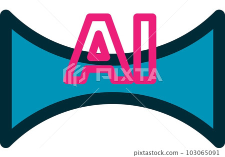 AI generated image - panorama, icon flat vector AI generated image - panorama, icon flat vector 103065091