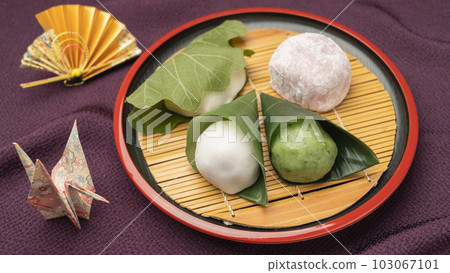 日本糖果形象 | 柏餅、水大福、大福麻糬 日本糖果形象 | 柏餅、水大福、大福麻糬 103067101