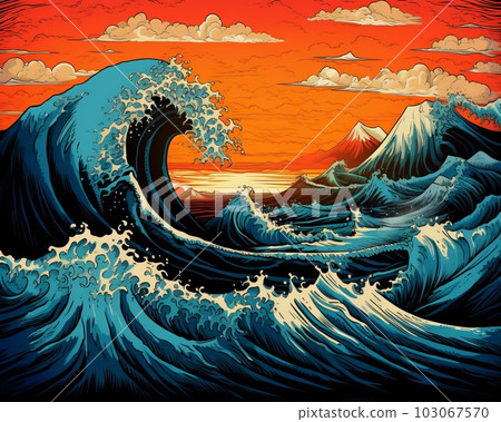 激浪，生成AI AI圖像 103067570