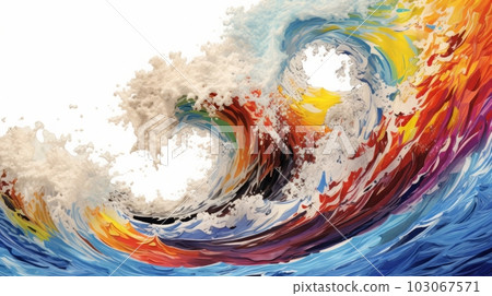 激浪，生成AI AI圖像 103067571