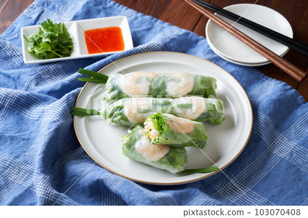 Raw spring roll Raw spring roll 103070408