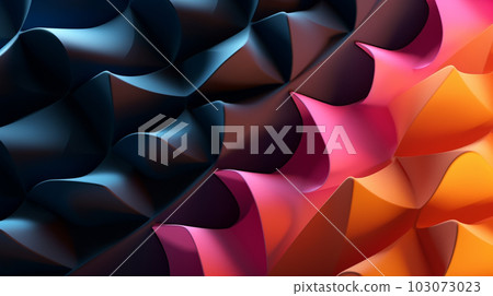 Generative AI, a 3D effect for a visually stunning website design 103073023