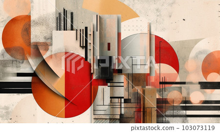 Generative AI, a collage effect for a creative and artistic website design Generative AI, a collage effect for a creative and artistic website design 103073119