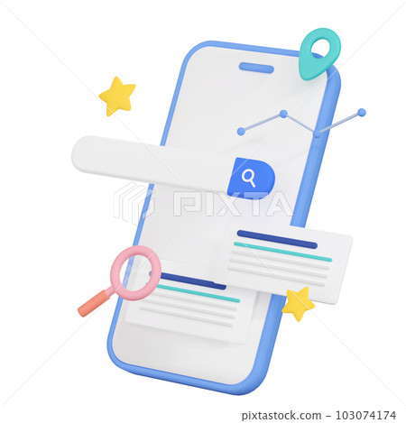 3DCG | Image material for search and SEO on smartphones 103074174