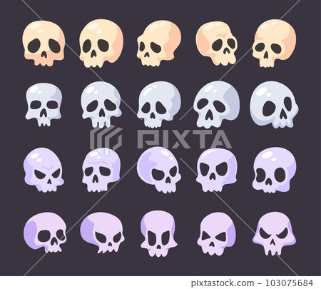 dead man skull cartoon halloween night horror dead man skull cartoon halloween night horror 103075684