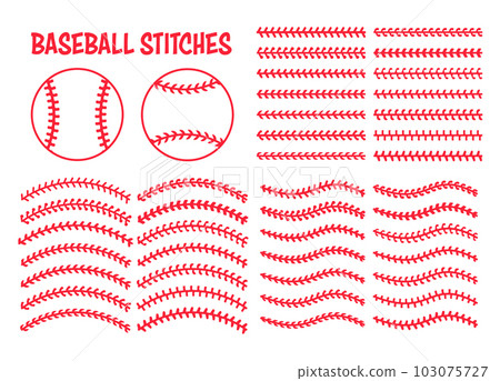 red baseball stitch Popular outdoor sporting events red baseball stitch Popular outdoor sporting events 103075727
