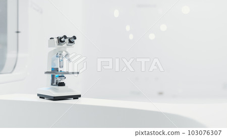 Microscope chemistry. pharmaceutical instrument. microbiology magnifying tool and symbol of chemical science exploration. Space for banner and logo. Science and Technology background. Microscope chemistry. pharmaceutical instrument. microbiology magnifying tool and symbol of chemical science exploration. Space for banner and logo. Science and Technology background. 103076307