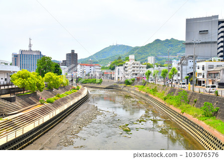 Shimo-Ohashi Bridge / Looking downstream from Urakami River (Nagasaki City, Nagasaki Prefecture) [May 2023] 103076576