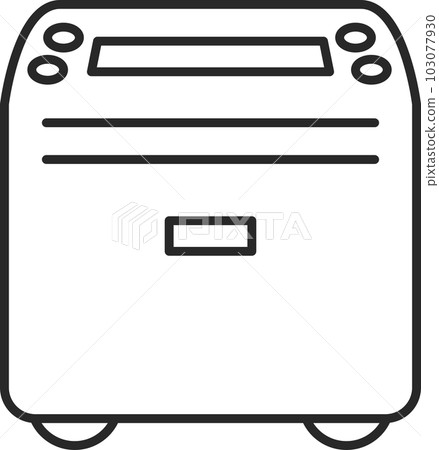 日用品線描插圖空氣淨化器 103077930