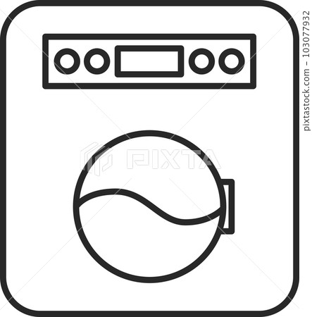 日用品畫線滾筒式洗衣機 103077932