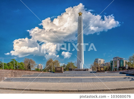 Wings of Victory monument in Arcadia district in Odessa, Ukraine Wings of Victory monument in Arcadia district in Odessa, Ukraine 103080076