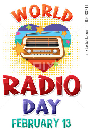 World Radio Day Banner World Radio Day Banner 103080711