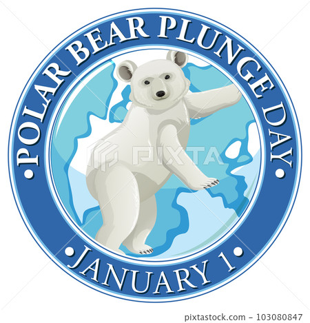 Polar Bear Plunge Day January icon 103080847