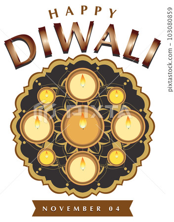 Happy Diwali Day Poster Design 103080859