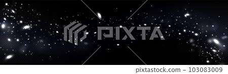 White firefly light glow flowing space background White firefly light glow flowing space background 103083009